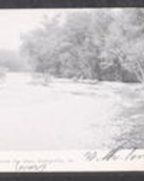 Montgomery County, Collegeville, Pa., Perkiomen Creek, Below the Dam
