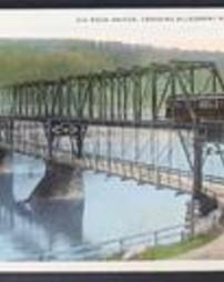 Venango County, Franklin, Pa., Bridges, Big Rock Bridge, Crossing Allegheny River