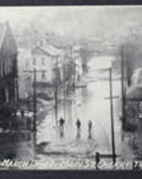 Indiana County, Cherry Tree, Pa., High Water on Main Street, March 13, 1907