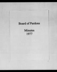 Office of The Lieutenant Governor_Board Of Pardons Minutes 1974-1999_Image00161
