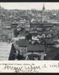 Clearfield County, DuBois, Pa., Panoramic Views, First Ward looking west from Brady Street