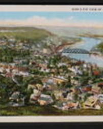 Fayette County, Brownsville, Pa., Panoramic Views, Bird's Eye View  
