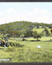 Adams County, Gettysburg, Pa., Miscellaneous Battlefield Views, Culp's Hill from E. Cemetery Hill