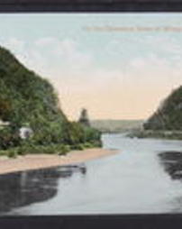 Northampton County, Easton, Pa., Scenic Views, On the Delaware River at Weygadt