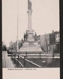 Schuylkill County, Pottsville Pa., Soldiers Monument 
