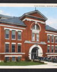 Mercer County, Greenville, Pa., Buildings, High School, Mercer St. 