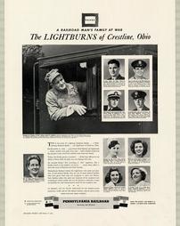 WW2-War Bonds/Stamps/Travel, "A Railroad Man's Family At War: The Lightburns of Crestline, Ohio"