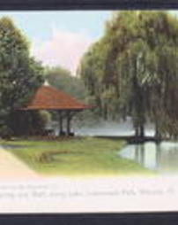 Blair County, Altoona, Pa., Parks: Lakemont Park, Spring and Walk along Lake