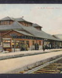 Allegheny County, Pitcairn, Pa., P. R. R. Passenger Depot