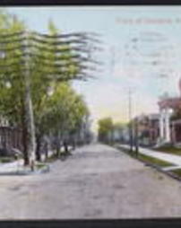 Fayette County, Uniontown, Pa., Street Views, View of Gallatin Avenue looking South