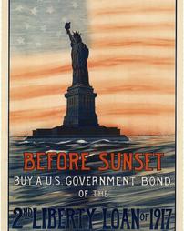 "Before Sunset, Buy a US Government Bond," Second Liberty Loan of 1917