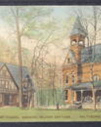 Indiana County, Saltsburg, Pa., Kiski School, Campus Showing Wilson Cottage