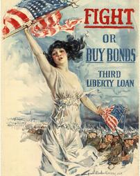 "Fight or Buy Bonds," Third Liberty Loan