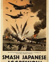 WW2-Royal Air Force, "Smash Japanese Aggression!" 