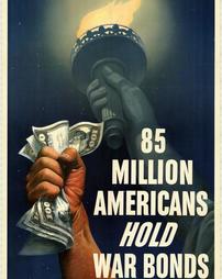 WW2-War Bonds, "85 Million Americans Hold War Bonds"