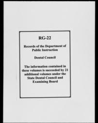 Department of Education_Dental Council_Record Of Dental Licenses_Image00005