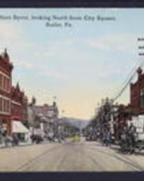 Butler County, Butler, Pa., Street Views, Main Street, looking North from City Square