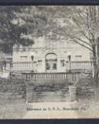 Tioga County, Mansfield, Pa., State Normal School, Main Entrance