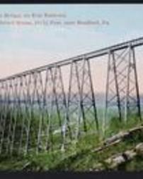 McKean County, Kinzua Bridge, on Erie Railroad, Highest Bridge in United States, 301 1/2 Feet, near Bradford, Pa.
