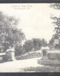 Huntingdon County, Huntingdon, Pa., Blair Park, Entrance