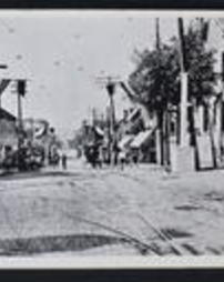 Washington County, Washington Pa., Centennial Celebration of 1910: West Chestnut Street, Looking West