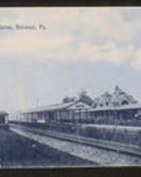 Blair County, Bellwood, Pa., Penn Railroad Station 