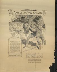 WW 1-Liberty Loan (Victory) "America's Immortals", Call Donald M., additional text on poster, Victory Liberty Loan Committee