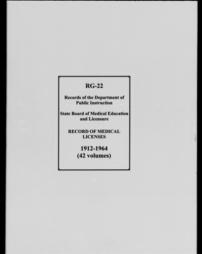 State Board of Medical Education_Record of Medical Licenses_Image00004
