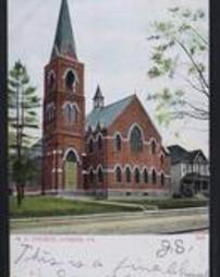 Bradford County, Athens, Pa., Buildings, M.E. Church
