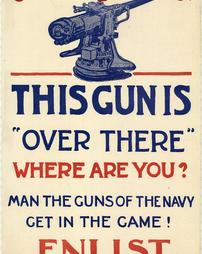 "Man the Guns of the Navy, Enlist!" U.S. Navy