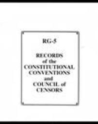 Constitutional Convention of 1837-1838, Journal (Roll 5019)