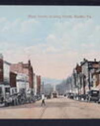 Butler County, Butler, Pa., Street Views, Main Street, looking North  