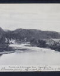 Westmoreland County, Vandergrift, Pa., Buildings: Foundry and Kiskiminitas River