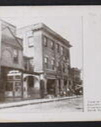 Fayette County, Miscellaneous Towns and Places, Fayette City, Pa., View of Main Street showing Citizens Bank building