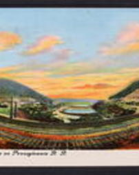 Blair County, Pa., Horseshoe Curve and Kittanning Point, Horseshoe Curve on Pennsylvania Railroad 