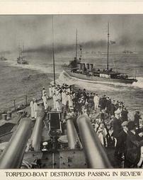 "Torpedo-Boat Destroyers Passing In Review"