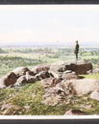 Adams County, Gettysburg, Pa., Miscellaneous Battlefield Views, Gettysburg Battlefield From Round Top