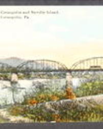 Allegheny County, Coraopolis, Pa., Bridge between Coraopolis and Neville Island