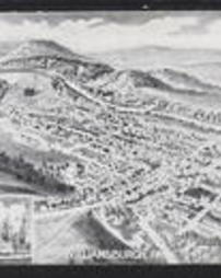 Blair County, Pa., Miscellaneous Towns and Places, Bird's Eye View, Williamsburg, Pa. 