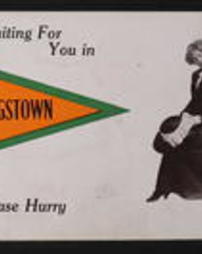 Indiana County, Novelty Postcards, Strongstown, Pa., I'm Waiting for You