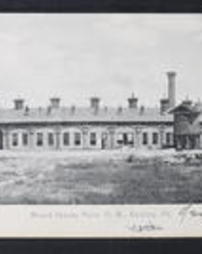 Northumberland County, Sunbury, Pa., Buildings, Round House, Pennsylvania Railroad