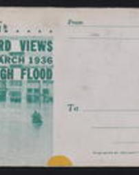 Allegheny County, Pittsburgh, Pa., Events, Flood, 1936: Souvenir, Post Card Views of the March 1936 Pittsburgh Flood