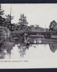 Blair County, Altoona, Pa., Parks: Lakemont Park, Rustic Bridge 