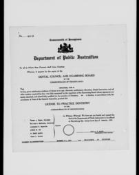 Department of Education_Dental Council_Record Of Dental Licenses_Image00523