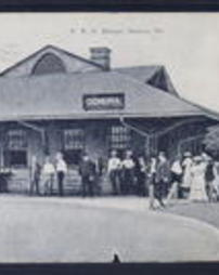 Washington County, Donora, Pa., P.R.R. Station