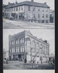 Washington County, Canonsburg, Pa., Old and New Morgan Block