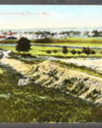 Adams County, Gettysburg, Pa., Miscellaneous Battlefield Views, General View of Gettysburg, Pa., in 1863