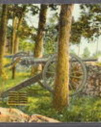 Adams County, Gettysburg, Pa., Battlefield, Whitworth Guns