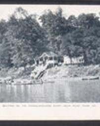 Lawrence County, Rock Point Park, Near Ellwood City, Pa., Boating on the Connoquenessing River