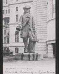 Philadelphia County, Philadelphia, Pa., Buildings: Government, City Hall, Statue of Wm Penn, now on the summit of City Hall
